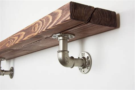 pipe shelf brackets